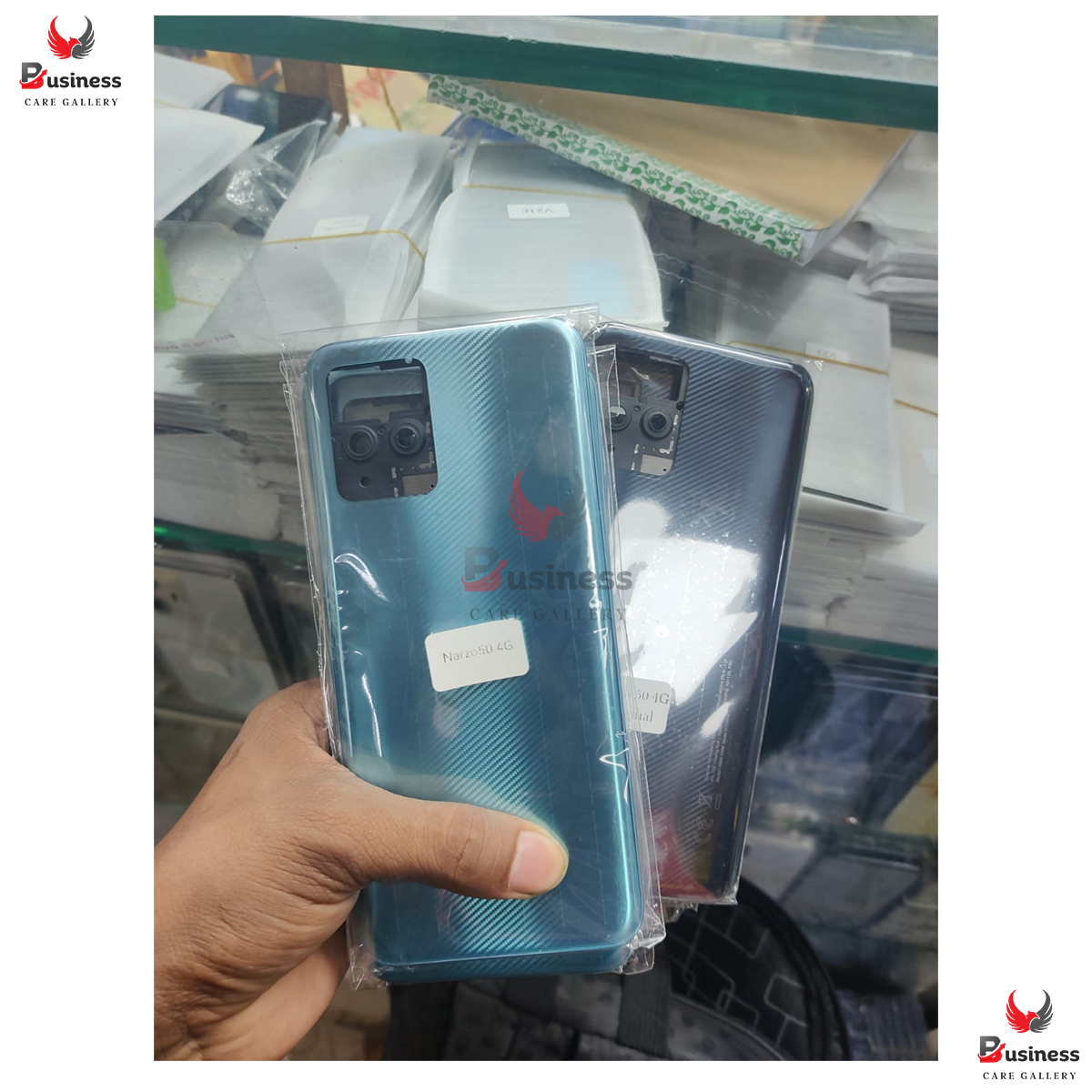 Original Full Body Housing Back Door for Realme Narzo 50 4G Silicone Phone Cases Price in Bangladesh - Mobile.com.bd