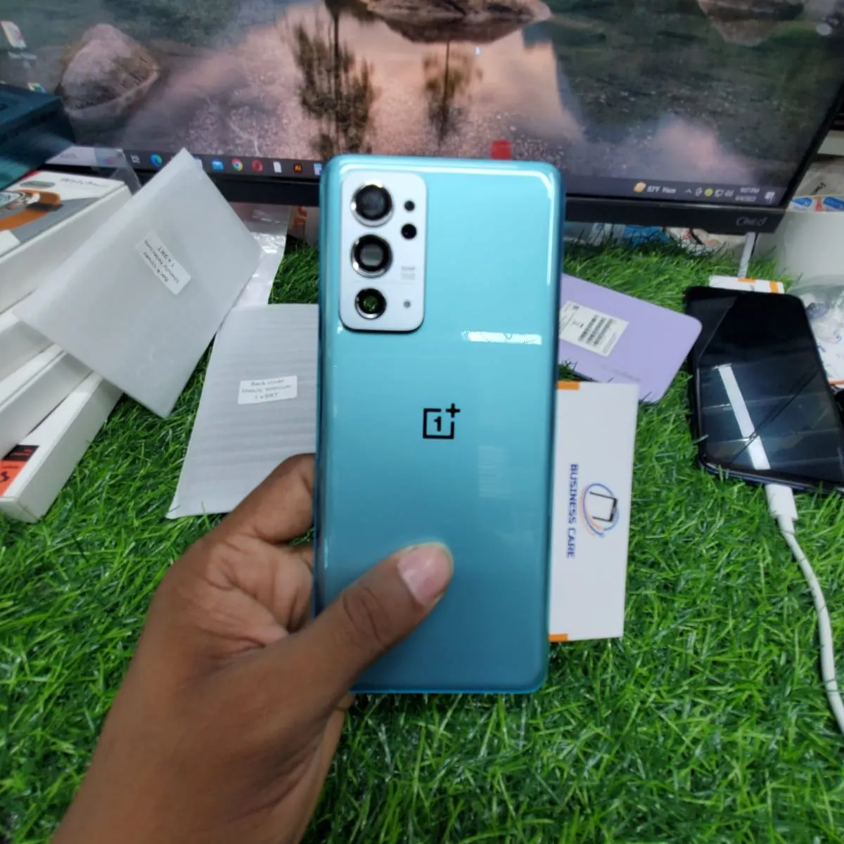 Original For OnePlus 9RT 5G Battery Cover Door Back Housing Rear Case For OnePlus 9RT 5G Battery Door Replacement Parts+Camera Lens
