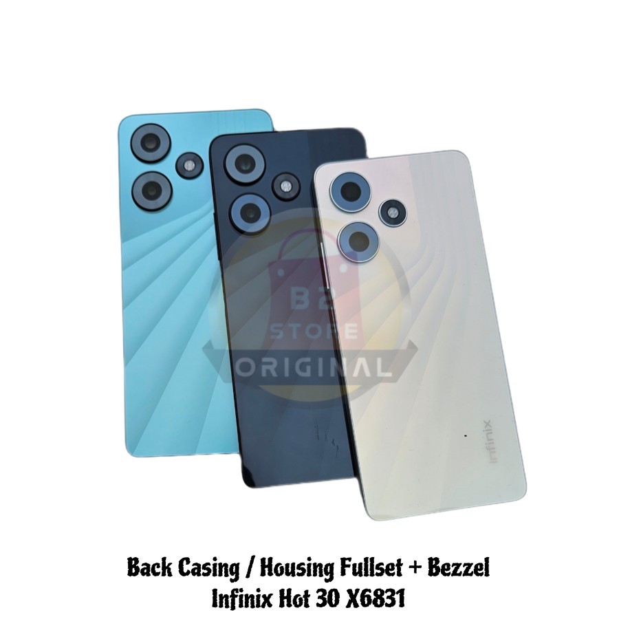 Back Casing Kesing Housing Backdoor Fullset + Bezel Infinix Hot 30 Silicone Phone Cases Price in Bangladesh - Mobile.com.bd