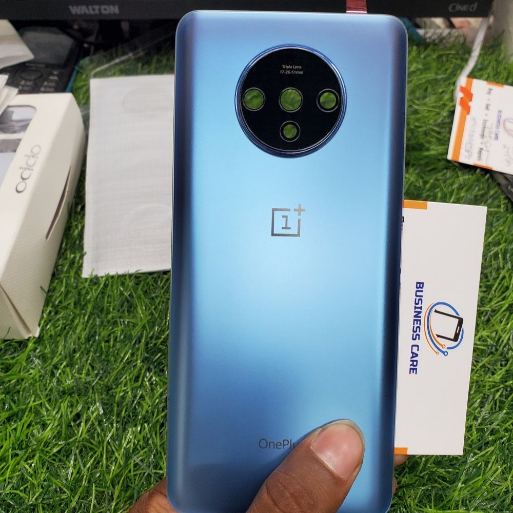 Original  Backshell for Oneplus 7T Replacement Back Battery Cover For Oneplus 7T Back Rear Glass Case Silicone Phone Cases Price in Bangladesh - Mobile.com.bd