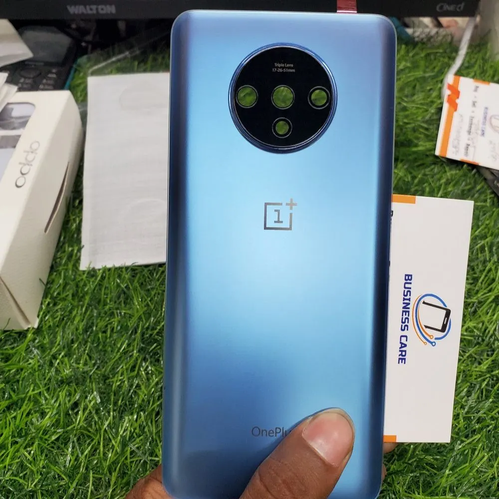 Original  Backshell for Oneplus 7T Replacement Back Battery Cover For Oneplus 7T Back Rear Glass Case