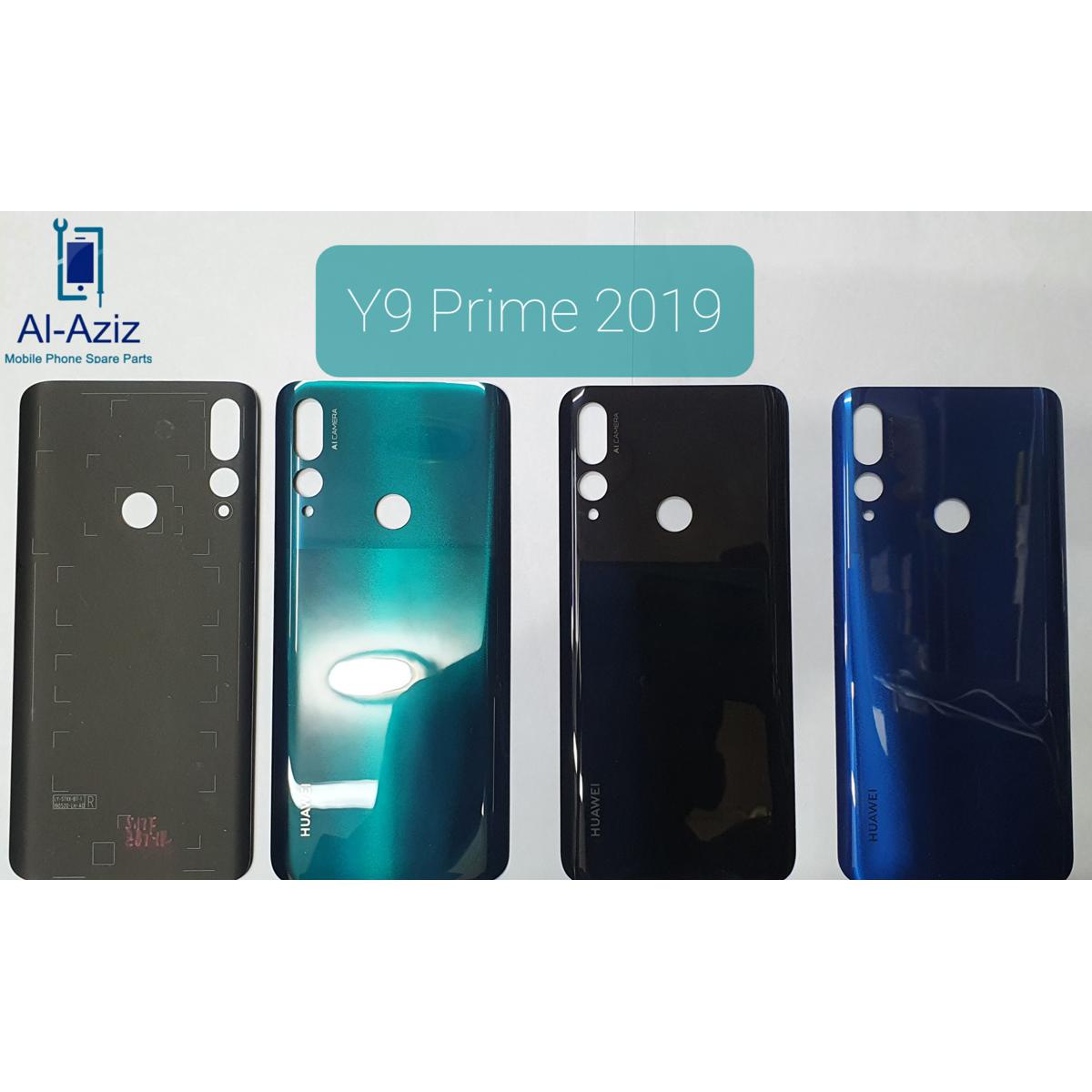 Original Huawei y9 prime 2019 আসল ব্যাক গ্লাস মেরামত প্রতিস্থাপন রিয়ার ব্যাটারি ডোর হাউজিং কভার Silicone Phone Cases Price in Bangladesh - Mobile.com.bd