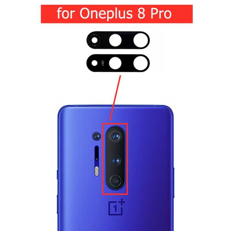 For OnePlus 8 Pro camera main glass lens Rear Facing Camera Glass Lens Replacement Silicone Phone Cases Price in Bangladesh - Mobile.com.bd