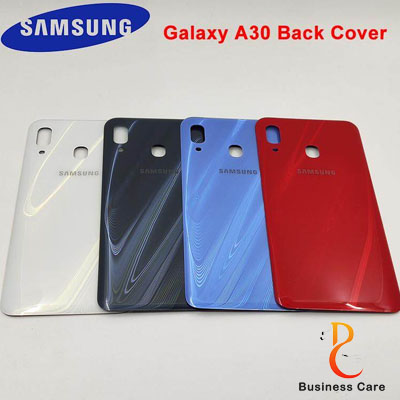 Samsung galaxy a30 এর জন্য ব্যাক প্যানেল কভার-লাল-কালো-সাদা-নীল Silicone Phone Cases Price in Bangladesh - Mobile.com.bd