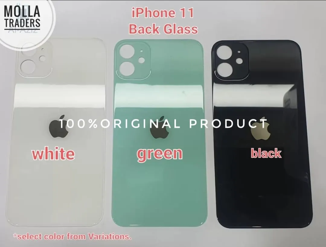 For Apple iPhone 11 Phone Battery Back Cover Backshell Glass Battery Rear Case Phone Battery Back Cover Backshell Glass Battery Rear Case