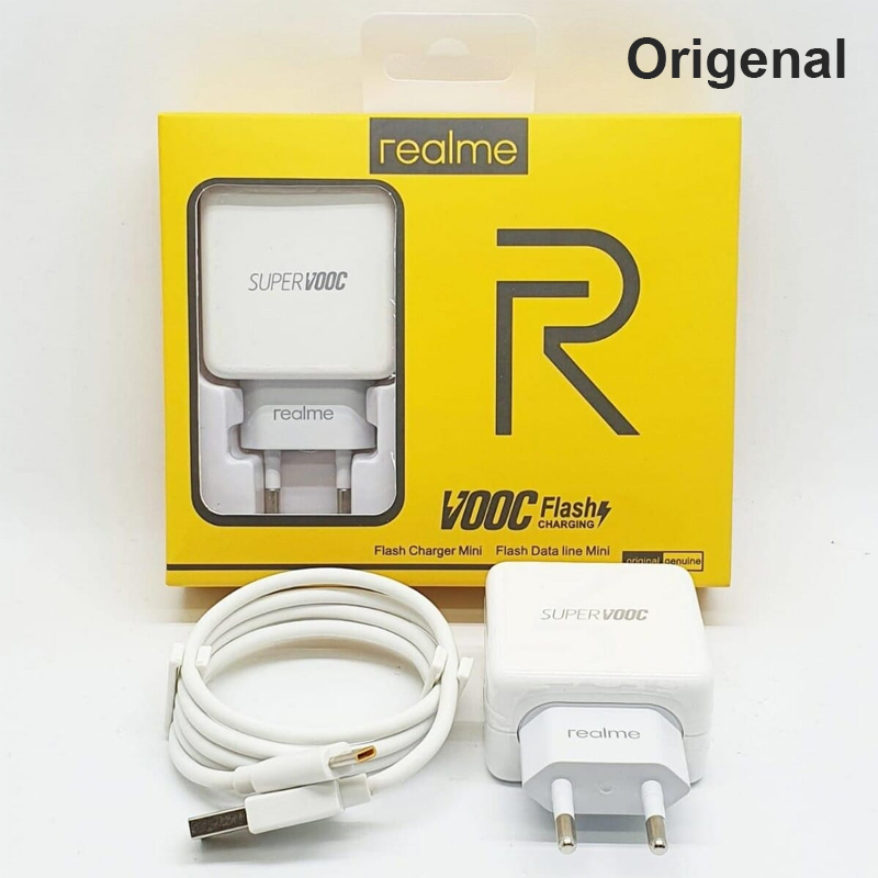 Realme Super Flash VOOC Charger with Micro USB Data Cable Adaprter Silicone Phone Cases Price in Bangladesh - Mobile.com.bd