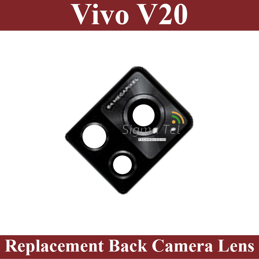 For Vivo V20 camera main glass Rear Facing Camera Glass Lens Replacement Silicone Phone Cases Price in Bangladesh - Mobile.com.bd