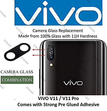 For Vivo V11 Pro camera main glass lens Rear Facing Camera Glass Lens Replacement Silicone Phone Cases Price in Bangladesh - Mobile.com.bd