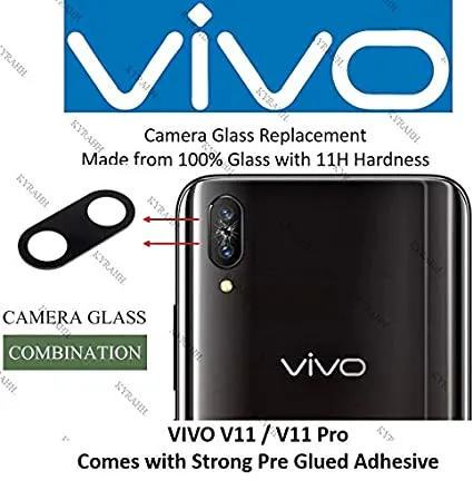For Vivo V11 Pro camera main glass lens Rear Facing Camera Glass Lens Replacement