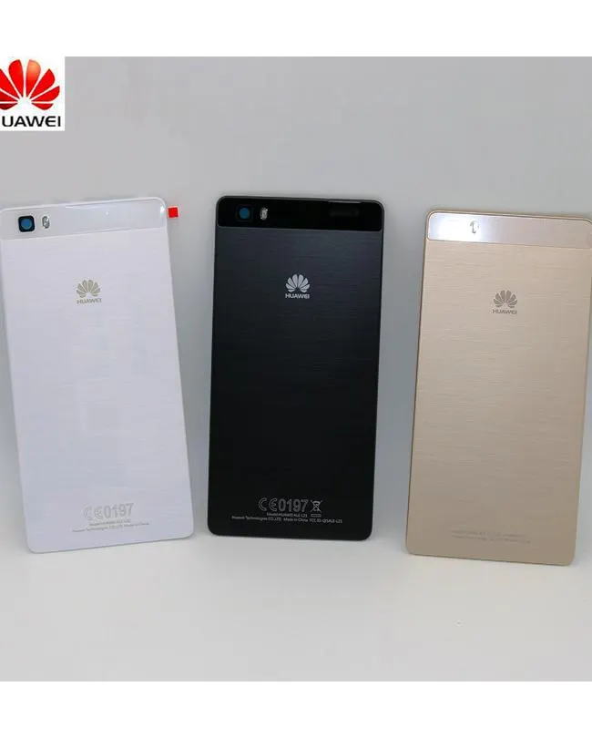Original Huawei P8 Lite Complete Housing Casing Body Back Rear Battery Door Cover Lcd Frame Ring Replacement
