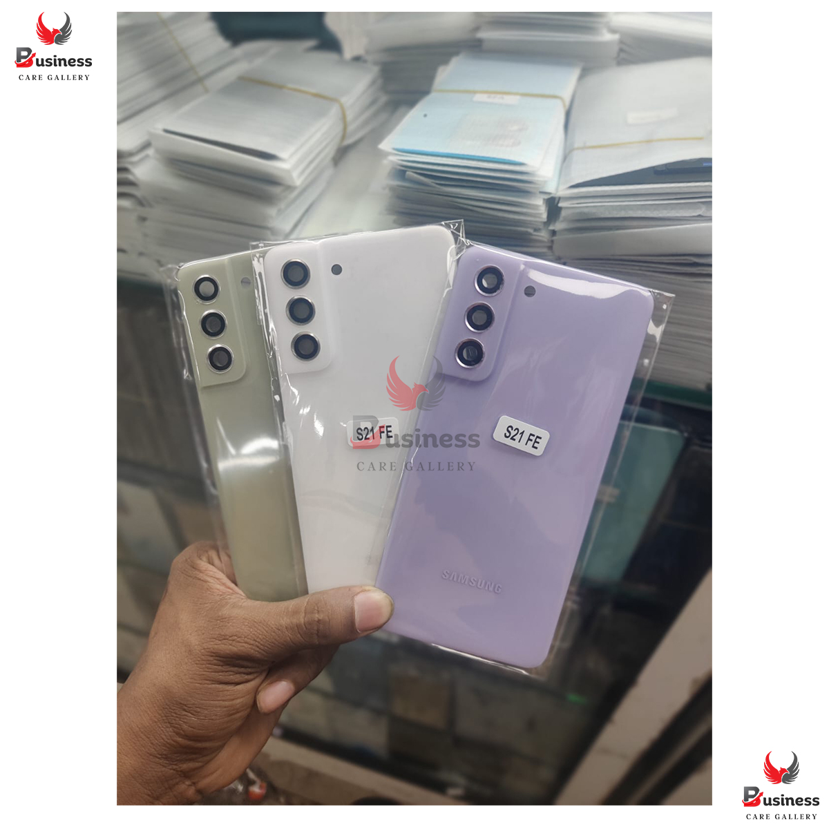 For samsung Galaxy S21 FE 5G Backshell Replacement Back Battery Cover Silicone Phone Cases Price in Bangladesh - Mobile.com.bd