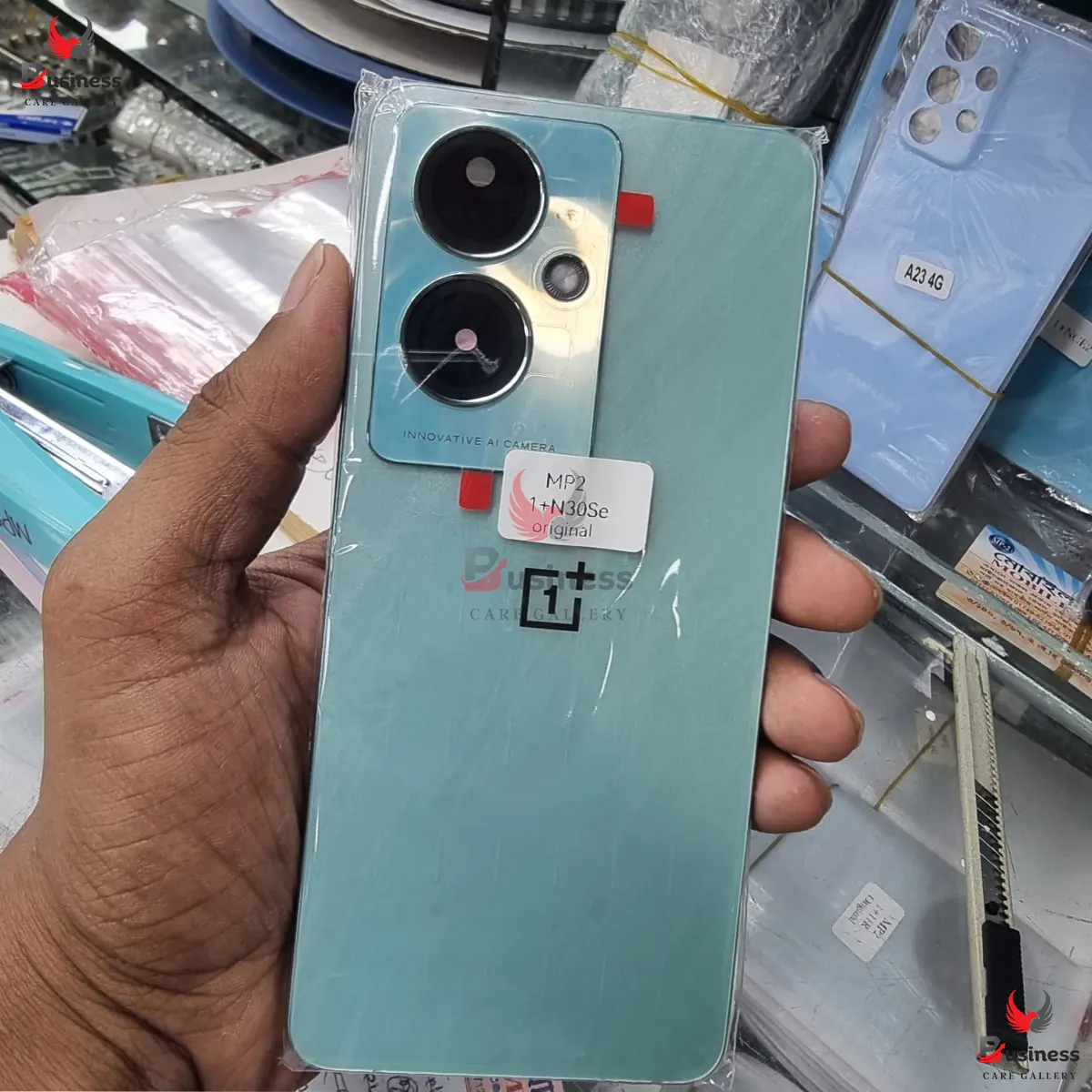 Original Replacement Backshell With Side Frame Panel for OnePlus Nord N30 SE Battery Back Door Housing Cover With Middle Part