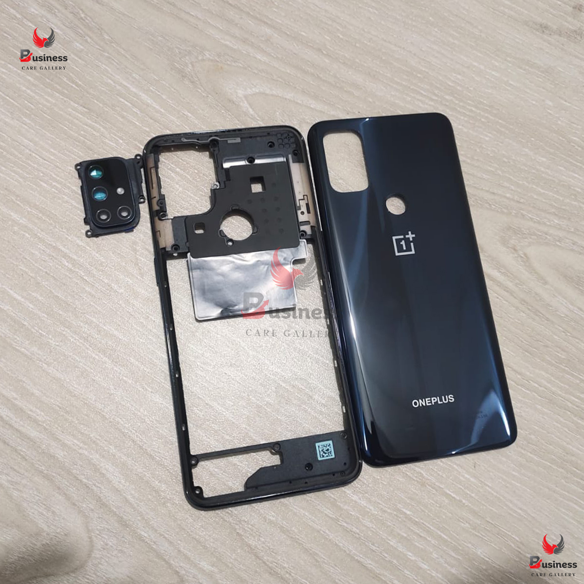 Replacement Backshell Panel + midel frame for OnePlus Nord N10 5G Battery Back Door Back panel Silicone Phone Cases Price in Bangladesh - Mobile.com.bd