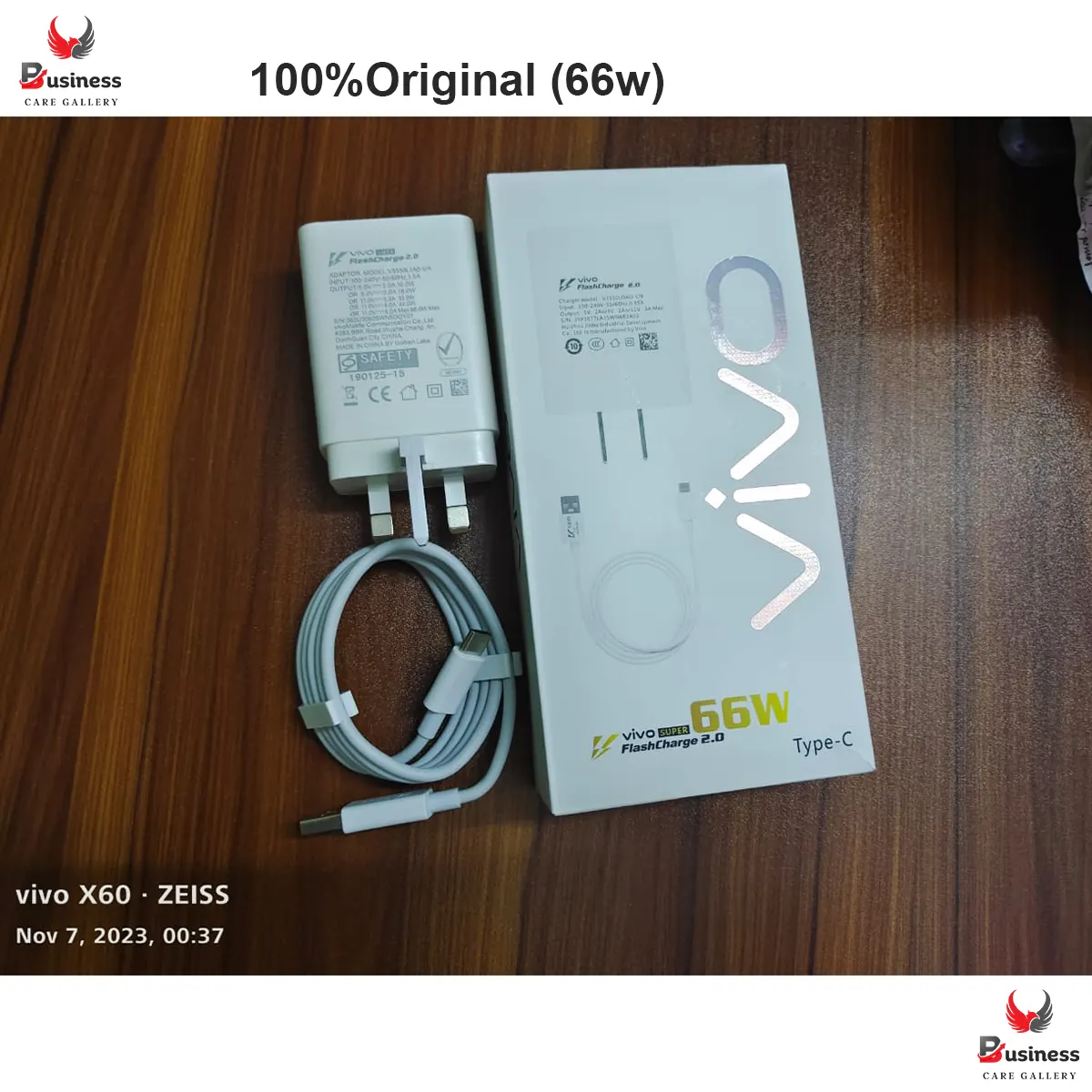 Vivo 66W FlashCharge 2.0 Charger for Vivo X Series & Latest/5G Phones.For Vivo V23 , V23e , V23e 5G , V23 5G , V23 Pro , V25 , V25 , Y35 ,Y55 , Y76 5G , Y75 ,  Y78 , Y78+ , iQOO Z7 , iQOO Z7s , iQOO Pad , X70 Pro