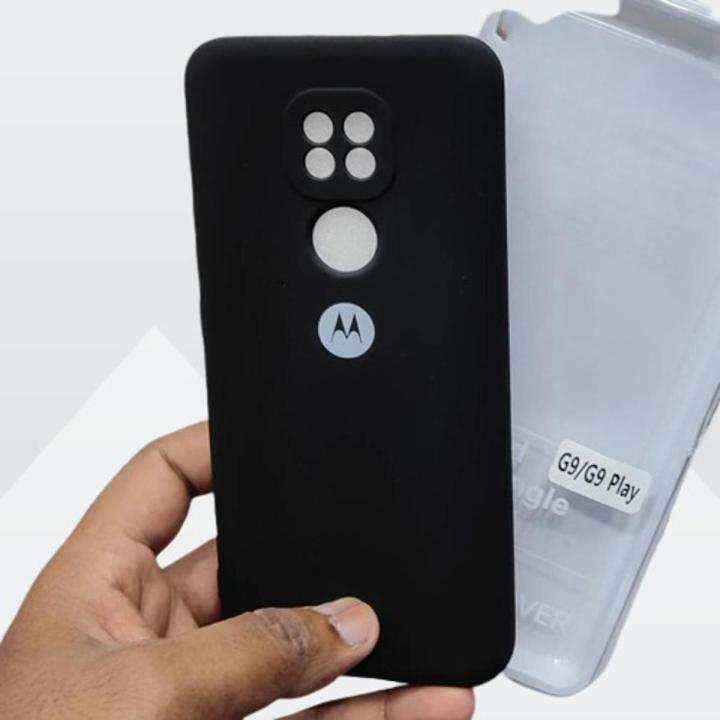 Premium Liquid Silicone Phone cover for Motorola G9 Play / Motorola G9 Back Cover Silicone Phone Cases Price in Bangladesh - Mobile.com.bd