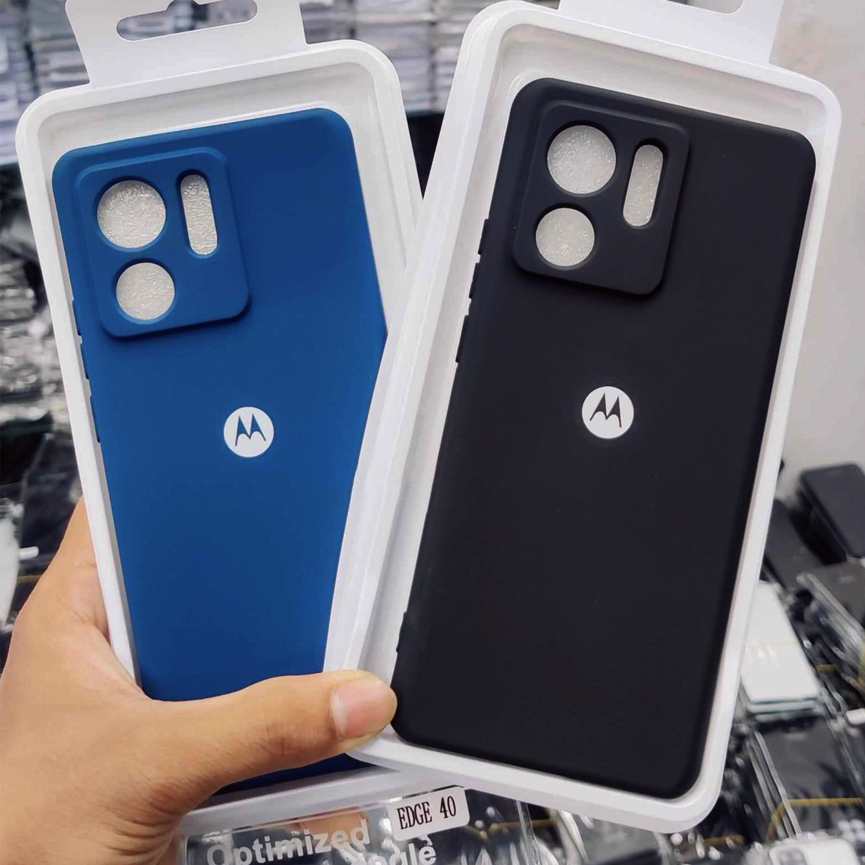 Premium Liquid Silicone Phone cover for Motorola Moto Edge 40 5G Back Cover Silicone Phone Cases Price in Bangladesh - Mobile.com.bd