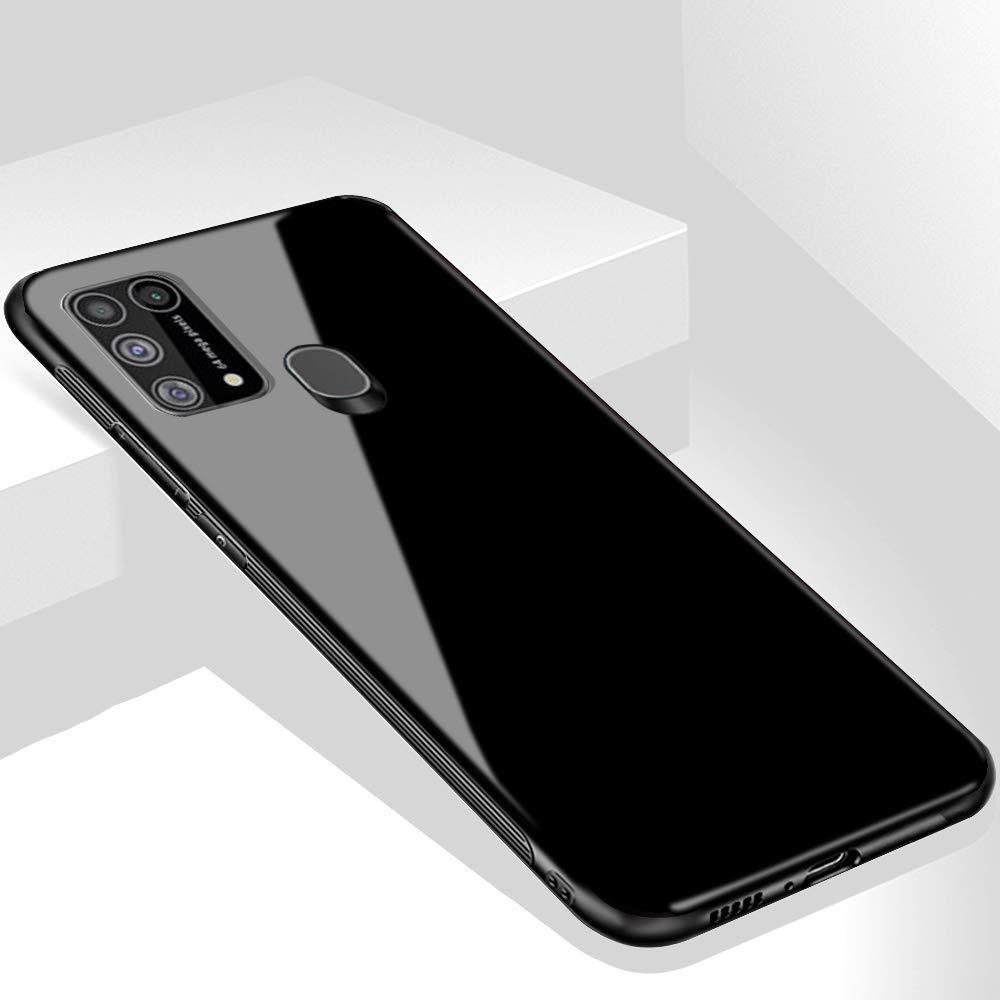 Tempered Glass Cover For Samsung Galaxy M21 / Samsung Galaxy M30S Mobile Back Cover Full Protection With Tempered Glass Silicone Phone Cases Price in Bangladesh - Mobile.com.bd
