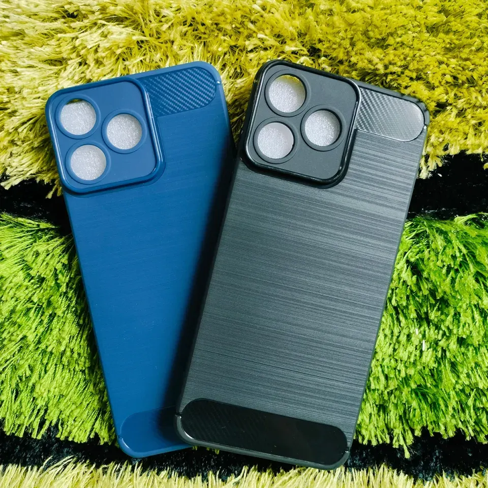Original Spigen cover For ZTE Blade V50 Carbon Fiber Back cover Soft Slim Fashion Non-Slip Protective Carbon Fiber Phone Case