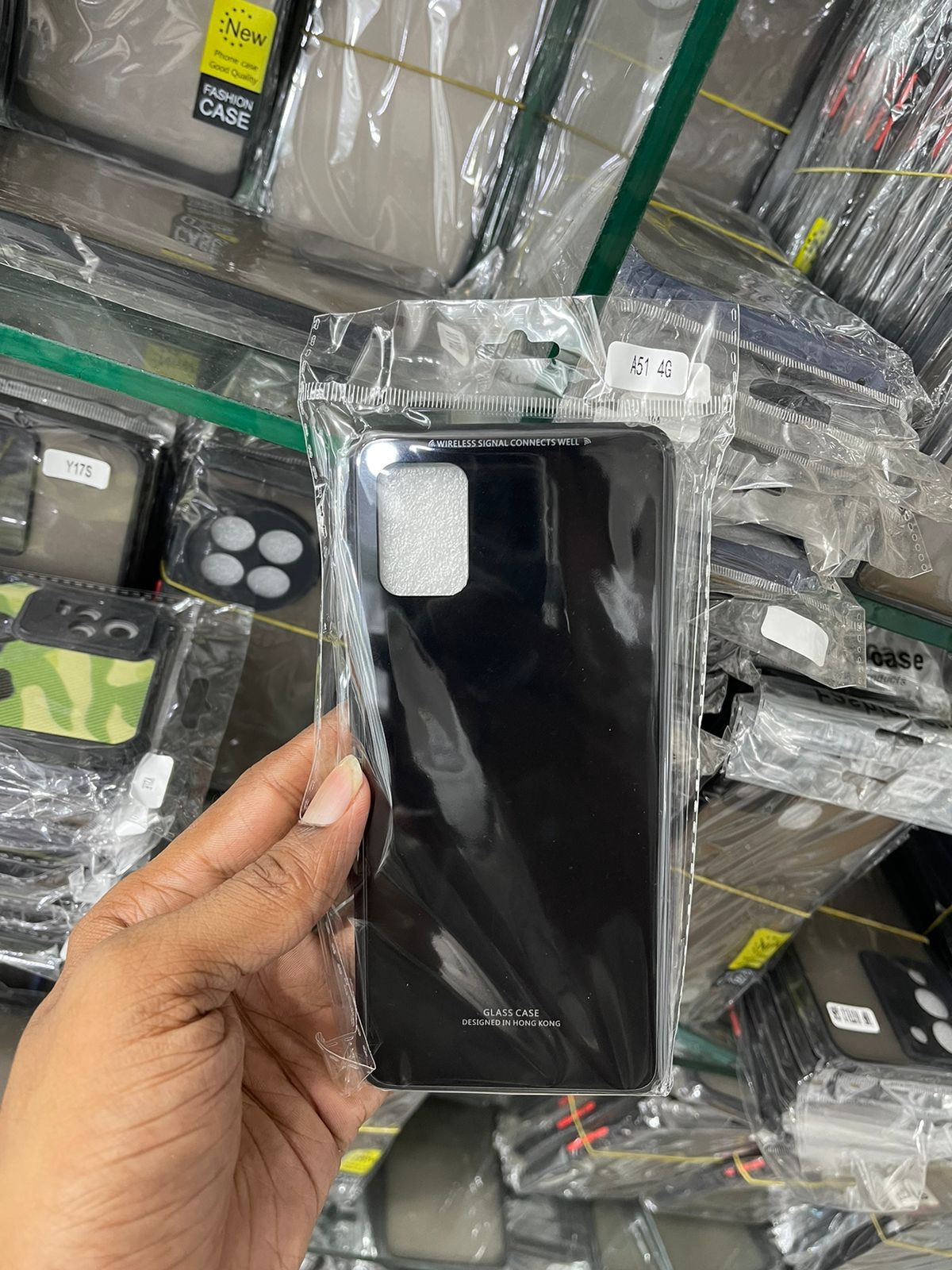 Tempered Glass Cover For Samsung Galaxy A51 4G Mobile Back Cover Full Protection With Tempered Glass Silicone Phone Cases Price in Bangladesh - Mobile.com.bd