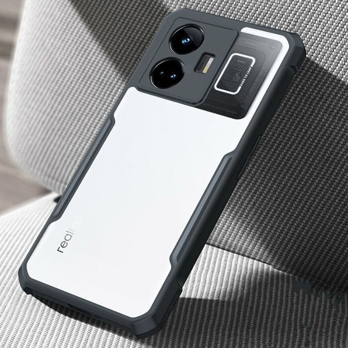 Xundd Back Cover for Realme GT Neo 5 Transparent Hybrid Hard PC Back Bumper Silicone Phone Cases Price in Bangladesh - Mobile.com.bd