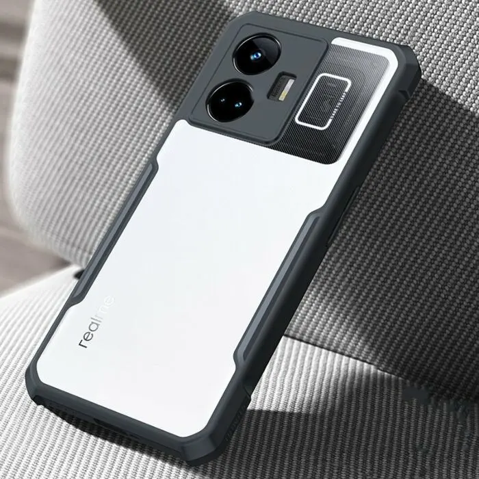 Xundd Back Cover for Realme GT Neo 5 Transparent Hybrid Hard PC Back Bumper