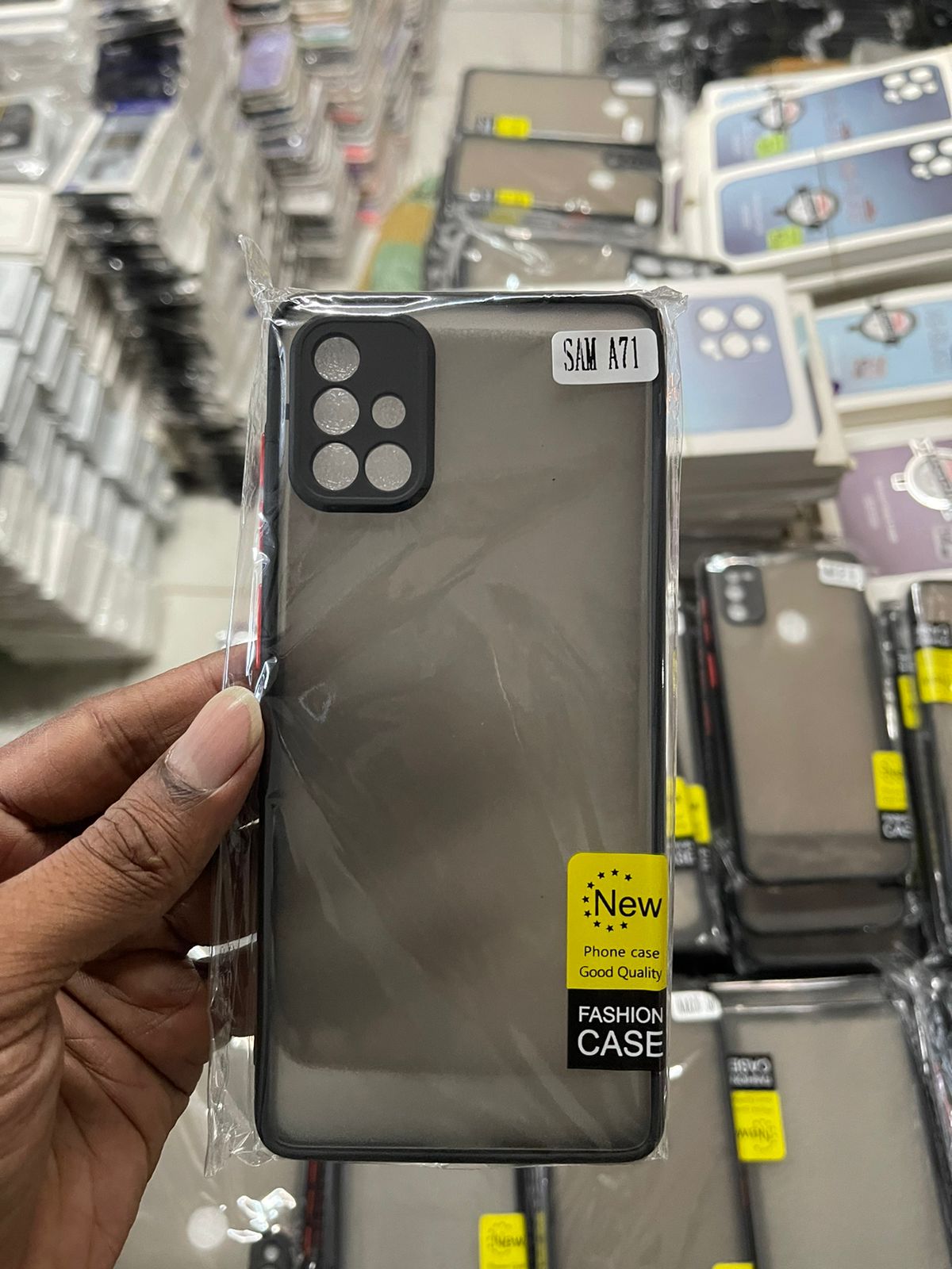 Premium Liquid Matte cover for Samsung Galaxy A71 Back Cover with Camera Protection Silicone Phone Cases Price in Bangladesh - Mobile.com.bd