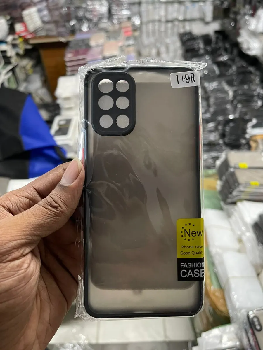 Premium Liquid Matte cover for OnePlus 9R / 1+ 9R Back Cover with Camera Protection