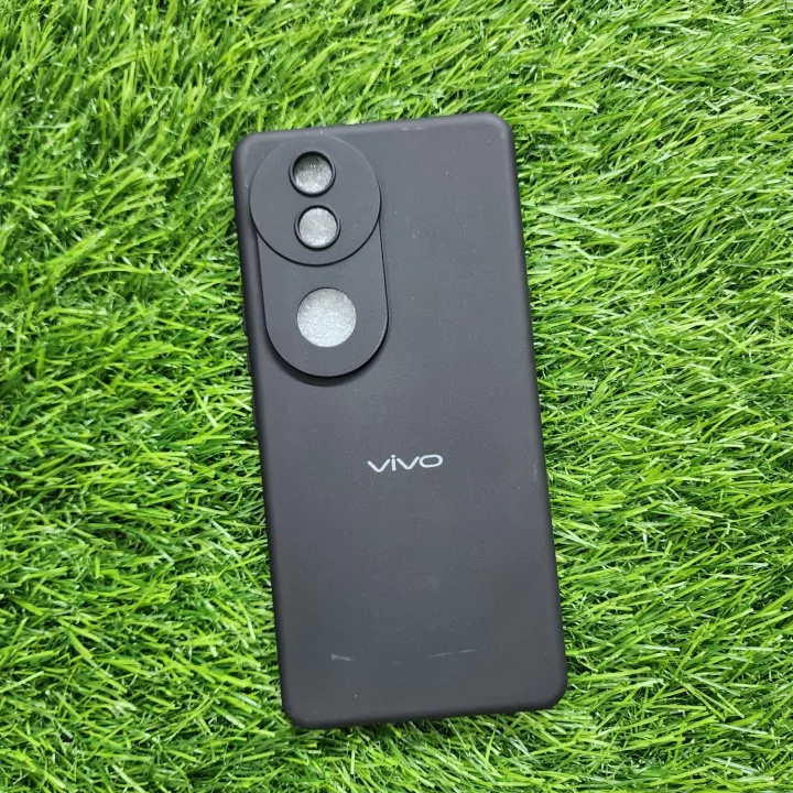 Premium Liquid Silicone Phone cover for Vivo V50 5G Back Cover Silicone Phone Cases Price in Bangladesh - Mobile.com.bd