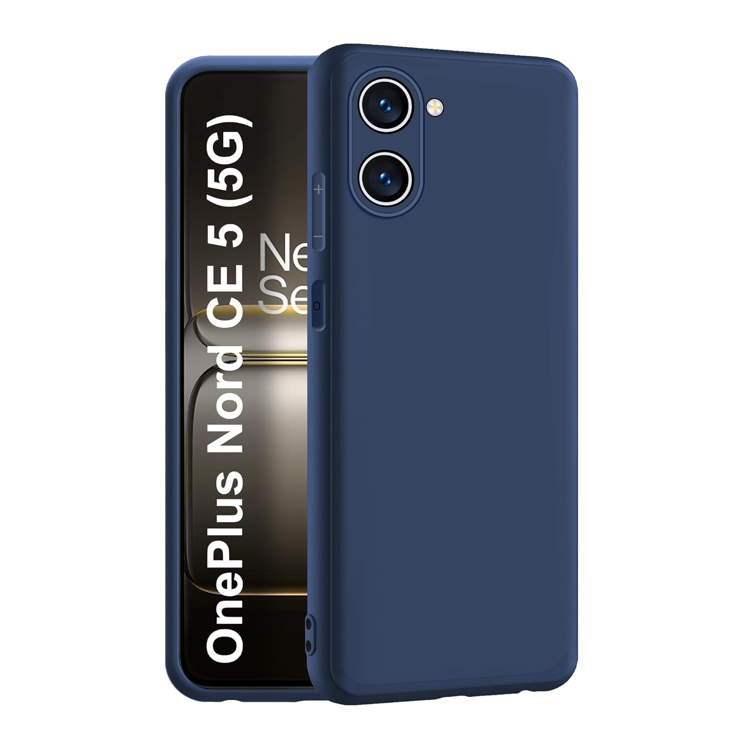 Premium Liquid Silicone Phone cover for OnePlus Nord CE5 / CE 5 5G Back Cover Silicone Phone Cases Price in Bangladesh - Mobile.com.bd