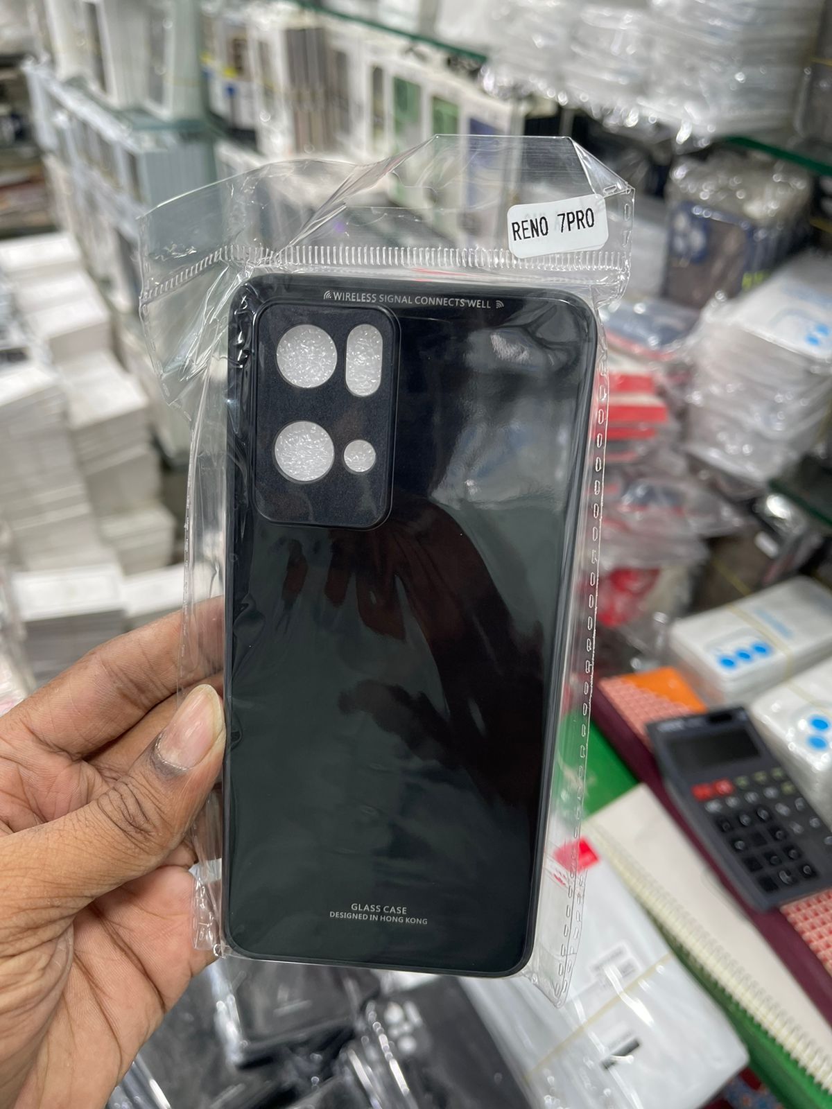 Tempered Glass Cover For Oppo Reno 7 Pro 5G Oppo Reno7 Pro 5G Mobile Back Cover Full Protection With Tempered Glass Silicone Phone Cases Price in Bangladesh - Mobile.com.bd
