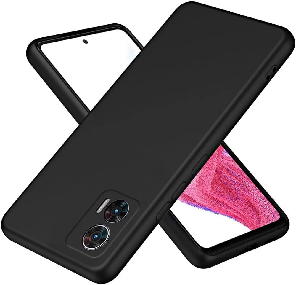 Premium Liquid Silicone Cover for Motorola Moto G85 Back Cover with full camera protection