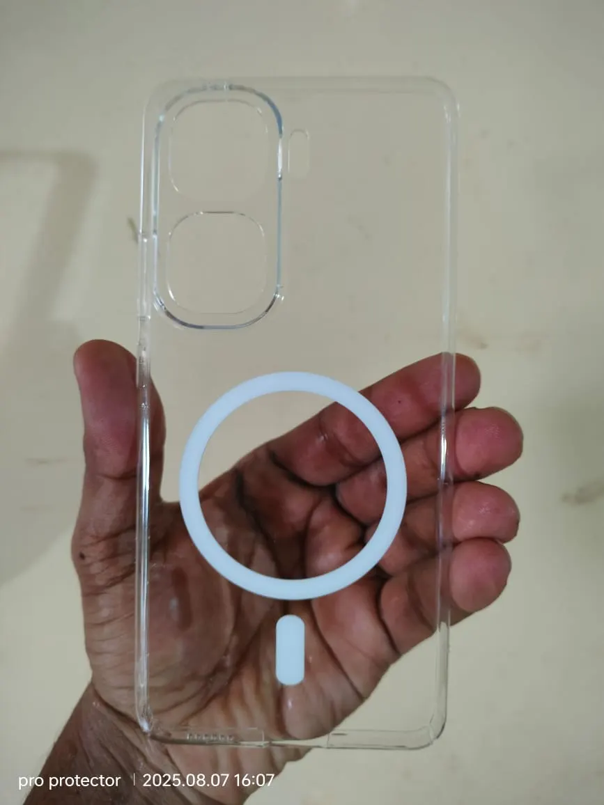 Transparent Back Cover For IQOO NEO 10 Anti Yellow Cover ( Mobile Cover )