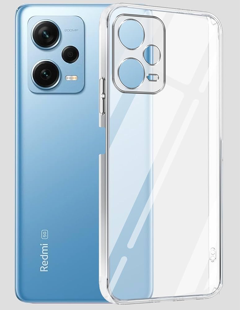 Transparent Back Cover For REDMI NOTE 12 PRO 5G Anti Yellow Cover ( Mobile Cover ) Silicone Phone Cases Price in Bangladesh - Mobile.com.bd