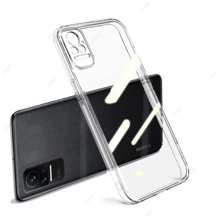 Transparent Back Cover For MI CIVI 1 Anti Yellow Cover ( Mobile Cover )