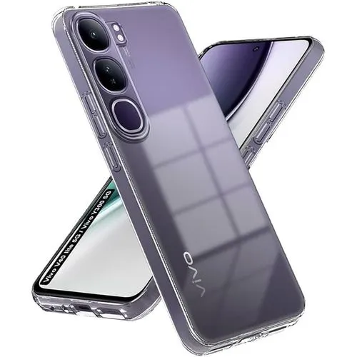 Transparent Back Cover For Vivo V40 LITE Anti Yellow Cover ( Mobile Cover )
