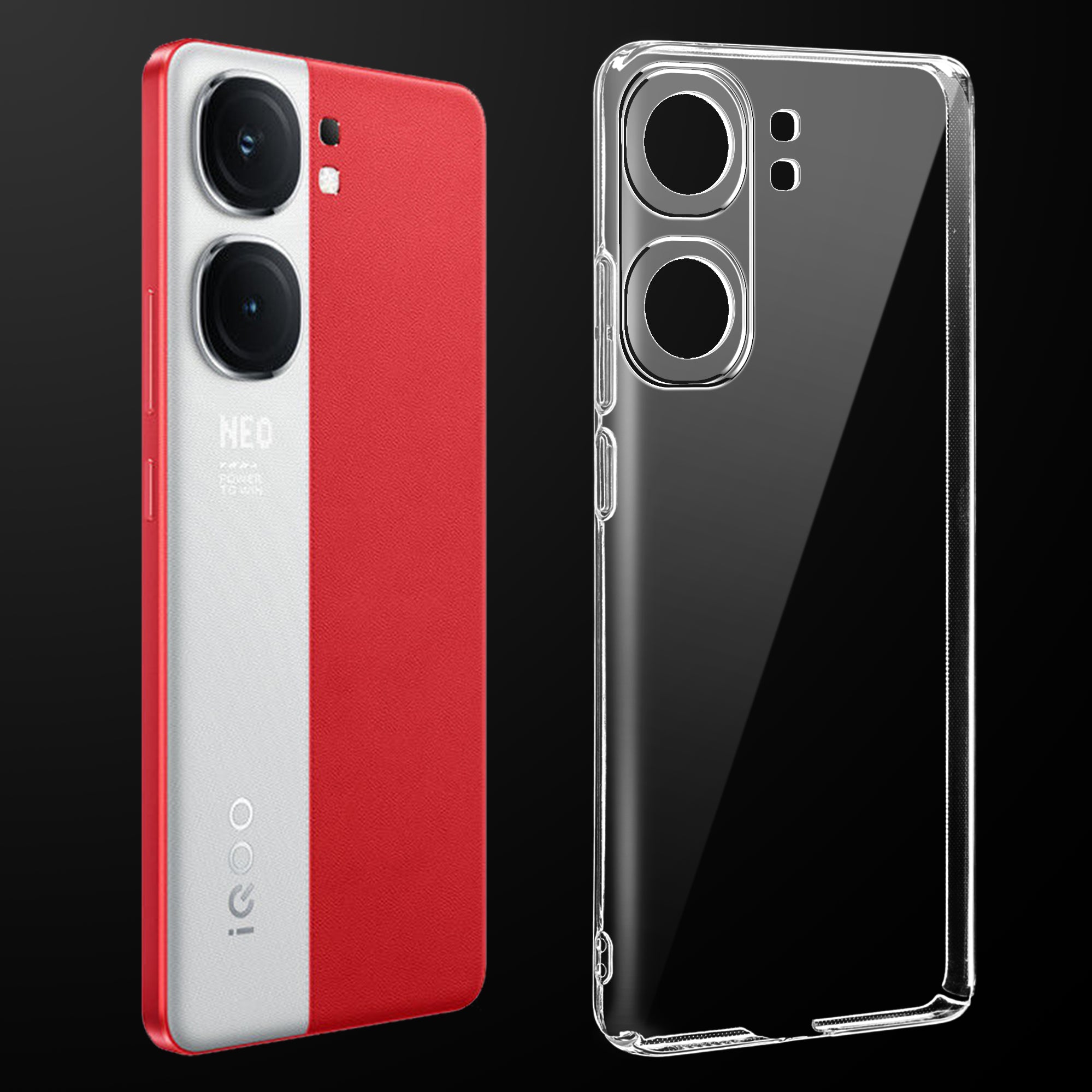 Transparent Back Cover For IQOO 9 PRO Anti Yellow Cover ( Mobile Cover ) Silicone Phone Cases Price in Bangladesh - Mobile.com.bd