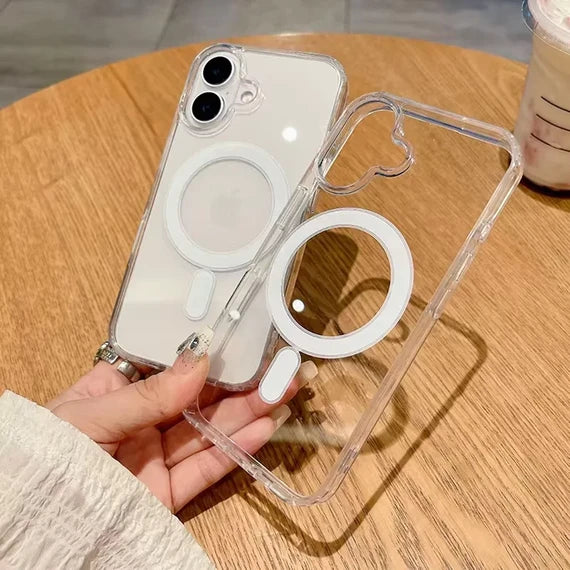 Transparent Back Cover For iPhone 16 PLUS Anti Yellow Cover ( Mobile Cover ) Silicone Phone Cases Price in Bangladesh - Mobile.com.bd