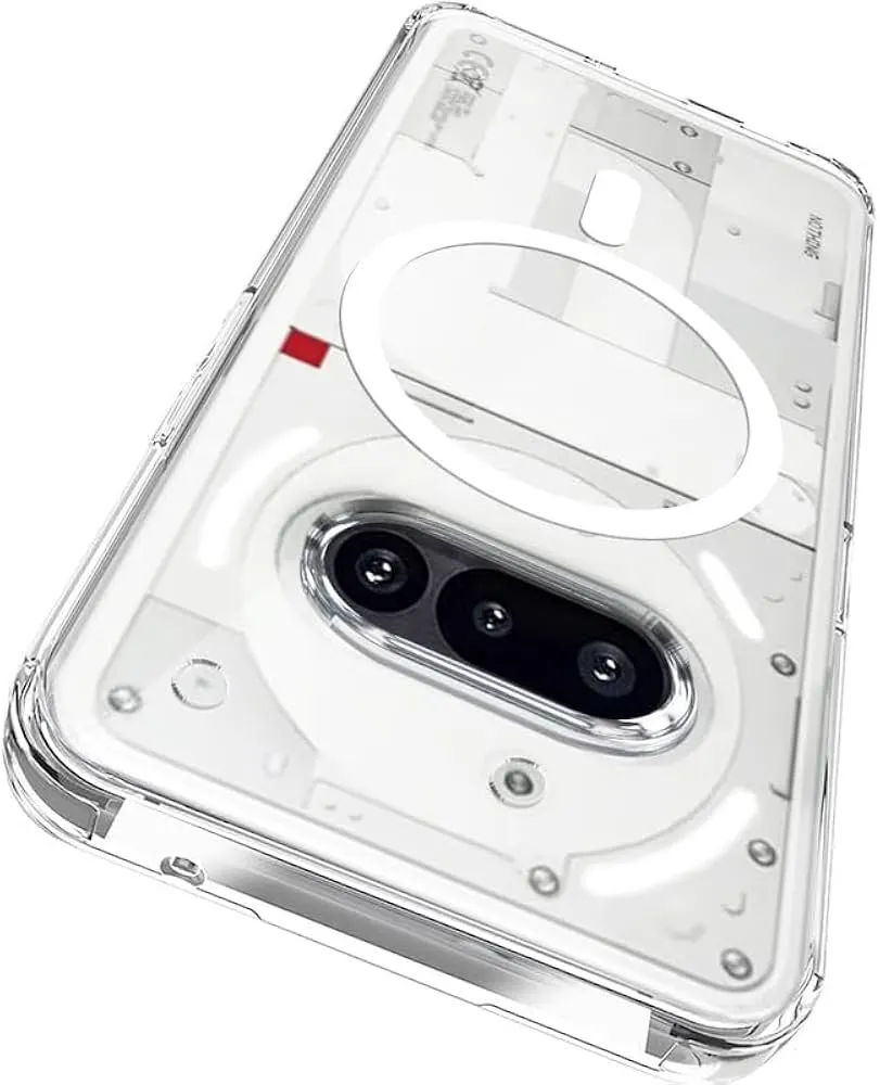 Transparent Back Cover For NOTHING PHONE 3 Anti Yellow Cover ( Mobile Cover )