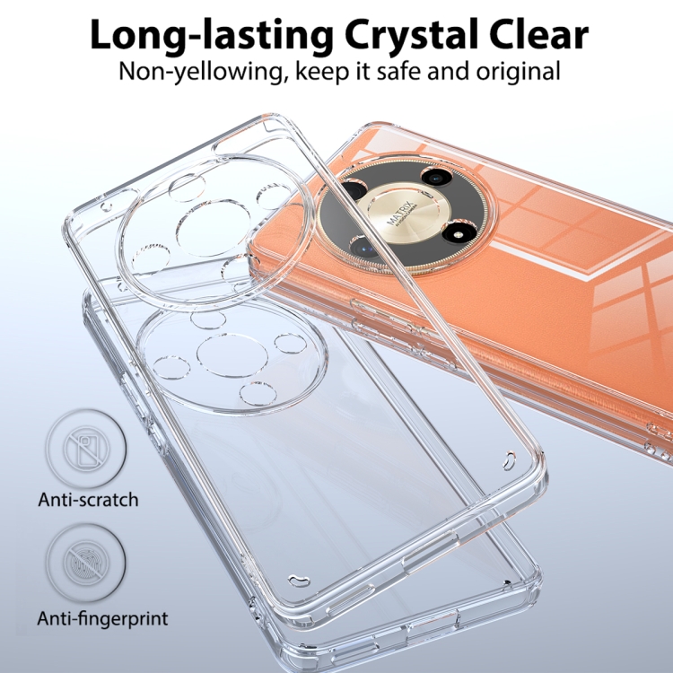 Transparent Back Cover For HONOR X9B Anti Yellow Cover ( Mobile Cover ) Silicone Phone Cases Price in Bangladesh - Mobile.com.bd