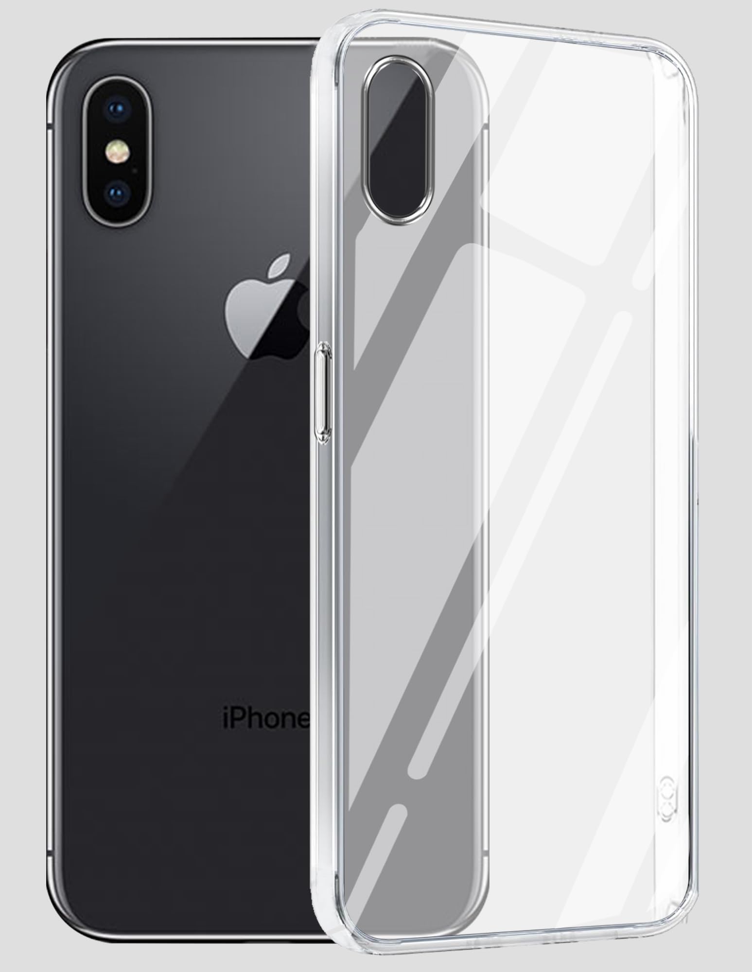 Transparent Back Cover For iPhone X Anti Yellow Cover ( Mobile Cover ) Silicone Phone Cases Price in Bangladesh - Mobile.com.bd