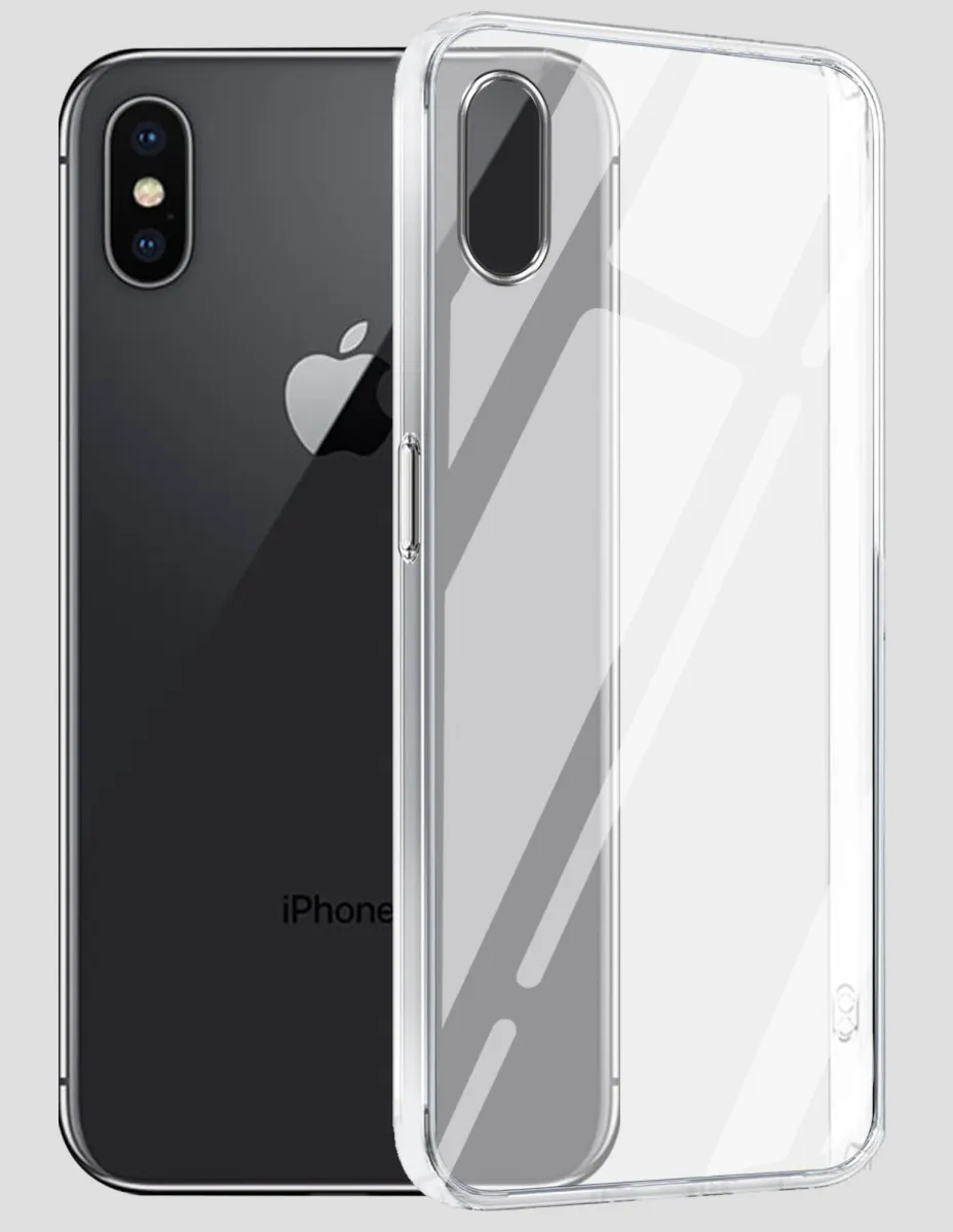 Transparent Back Cover For iPhone X Anti Yellow Cover ( Mobile Cover )