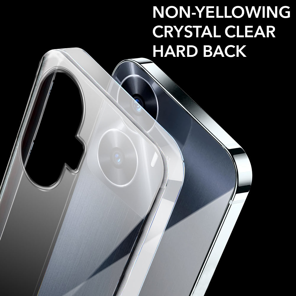 Transparent Back Cover For REALME C55 Anti Yellow Cover ( Mobile Cover ) Silicone Phone Cases Price in Bangladesh - Mobile.com.bd
