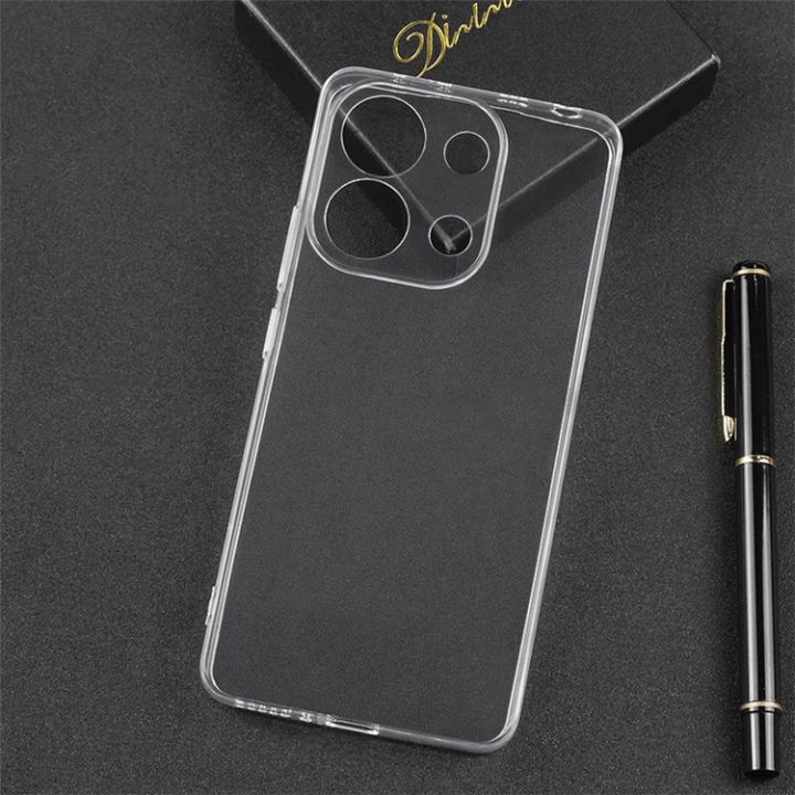 Transparent Back Cover For REDMI NOTE 13 4G Anti Yellow Cover ( Mobile Cover ) Silicone Phone Cases Price in Bangladesh - Mobile.com.bd