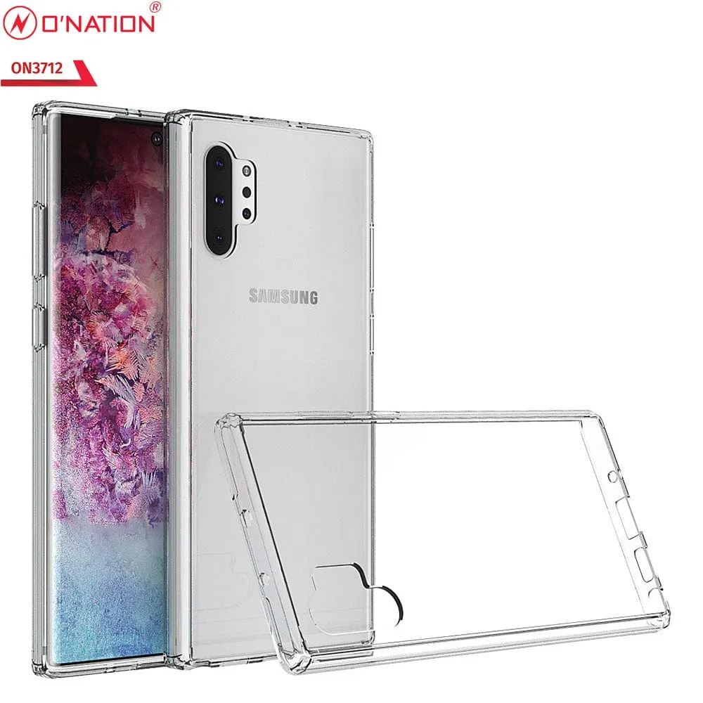 Transparent Back Cover For Samsung NOTE 10 PLUS Anti Yellow Cover ( Mobile Cover )