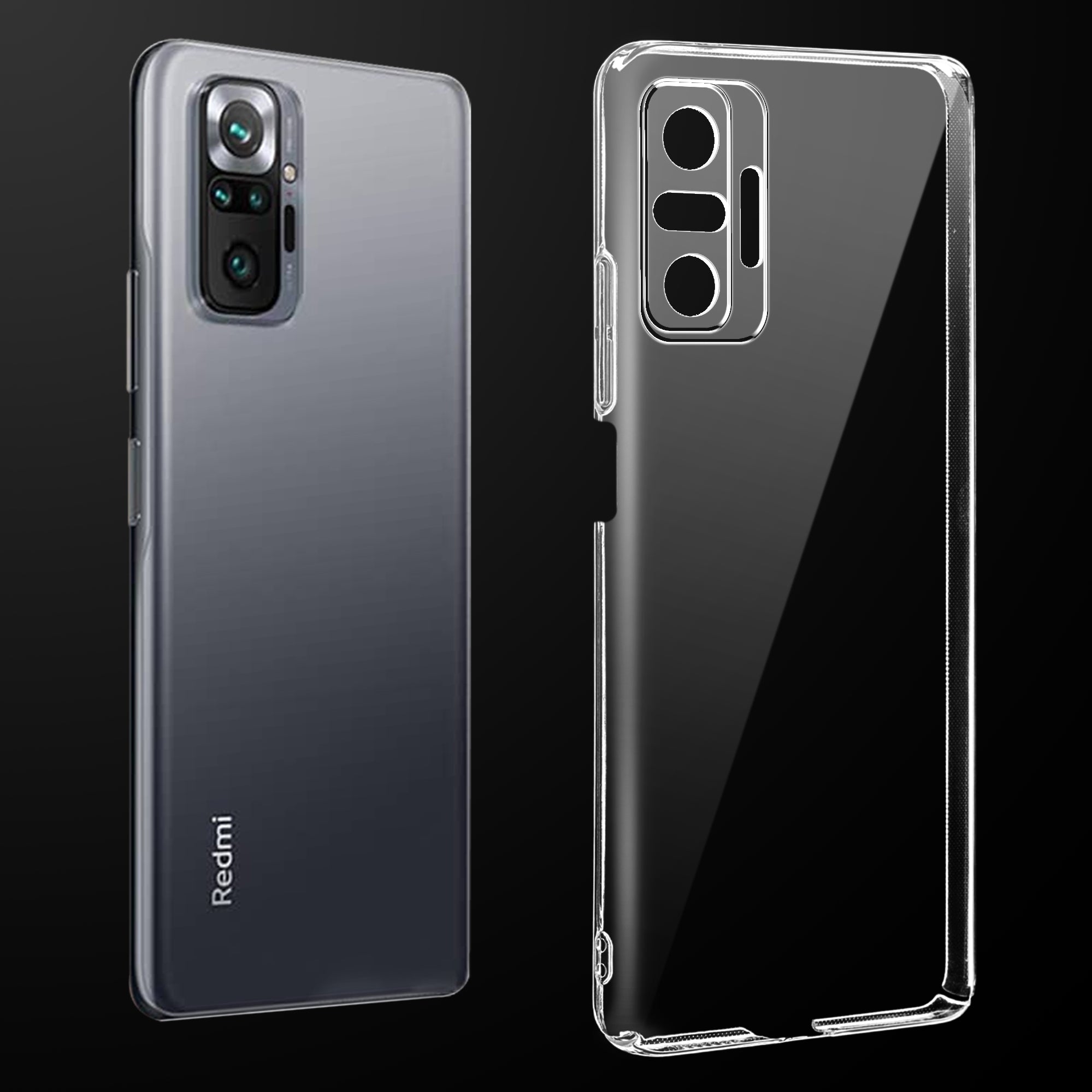 Transparent Back Cover For REDMI NOTE 10 PRO MAX Anti Yellow Cover ( Mobile Cover ) Silicone Phone Cases Price in Bangladesh - Mobile.com.bd