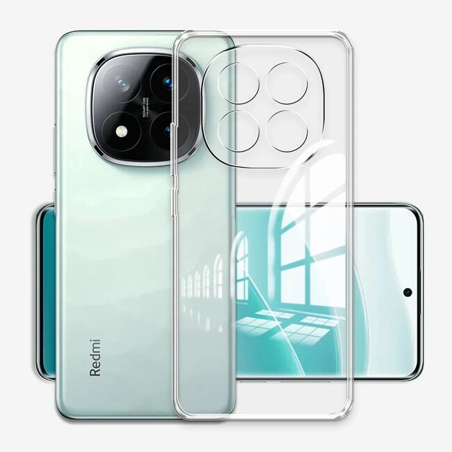 Transparent Back Cover For REDMI NOTE 14 PRO PLUS Anti Yellow Cover ( Mobile Cover ) Silicone Phone Cases Price in Bangladesh - Mobile.com.bd