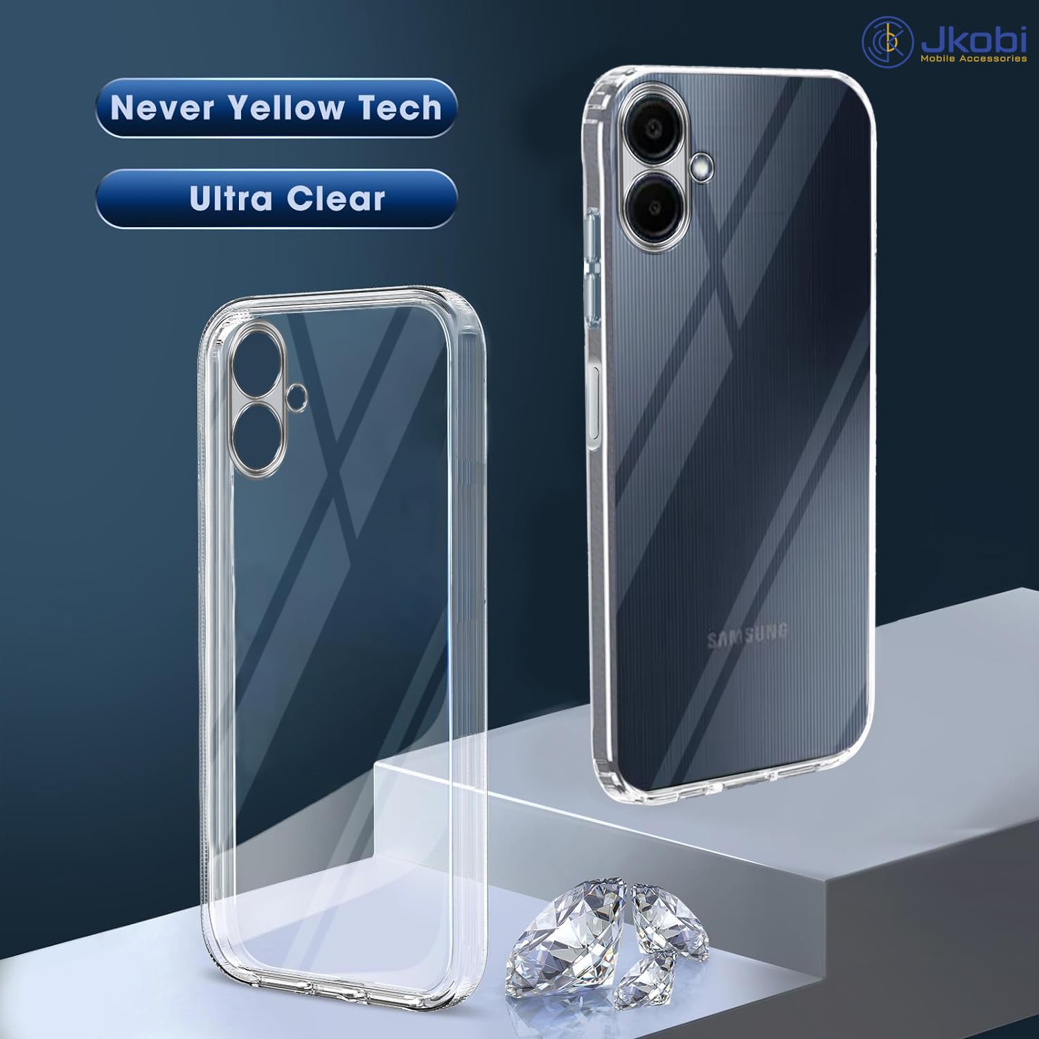 Transparent Back Cover For Samsung A06 4G Anti Yellow Cover ( Mobile Cover ) Silicone Phone Cases Price in Bangladesh - Mobile.com.bd