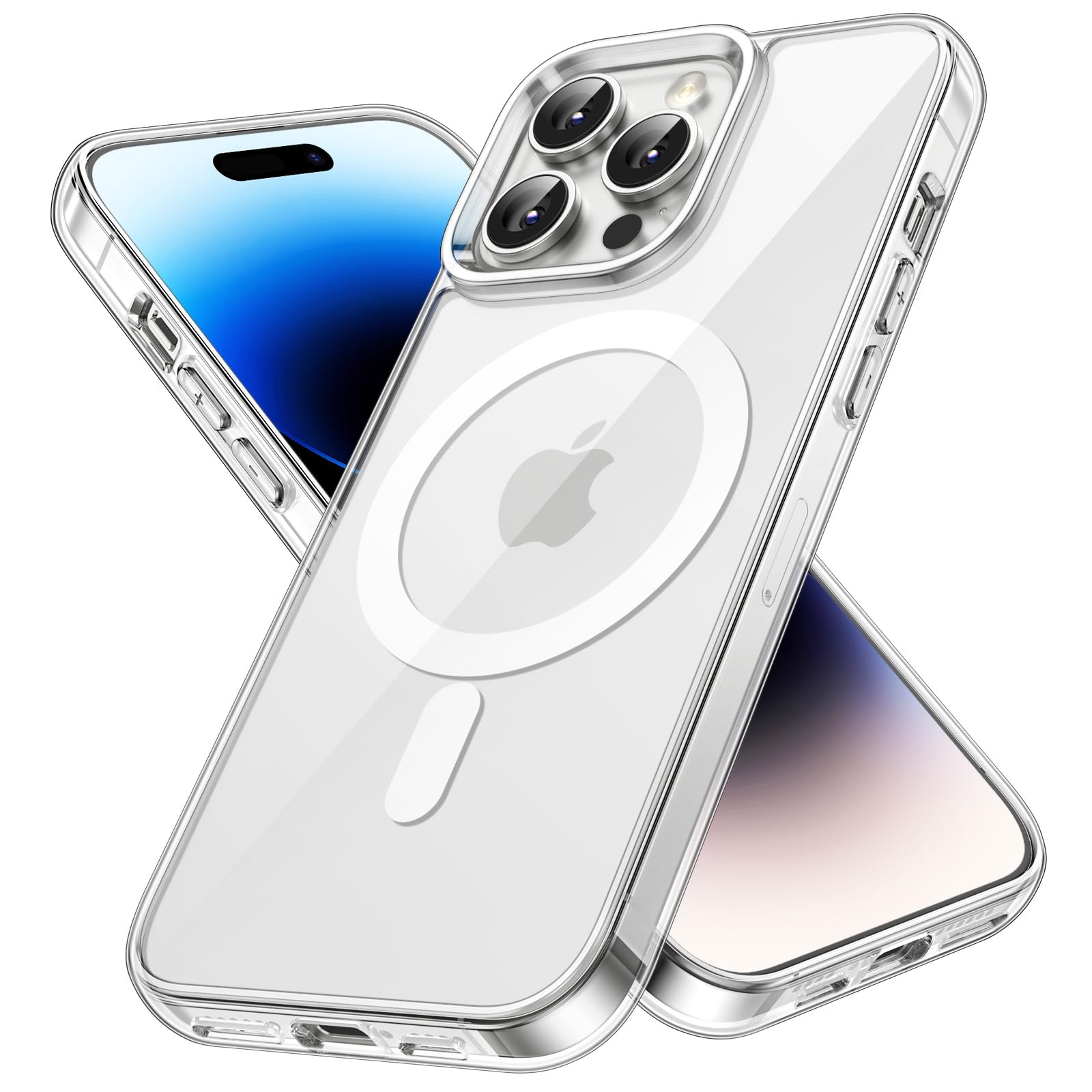 Transparent Back Cover For iPhone 14 PRO Anti Yellow Cover ( Mobile Cover ) Silicone Phone Cases Price in Bangladesh - Mobile.com.bd