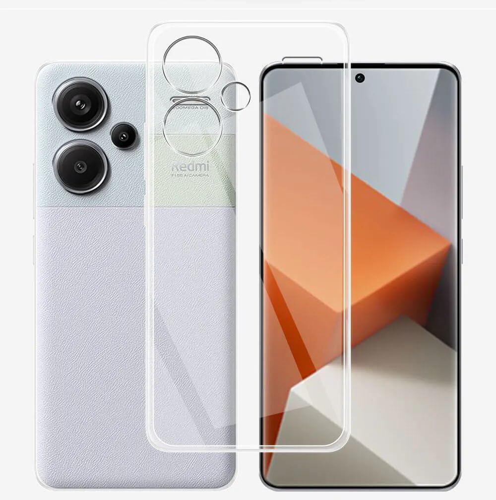 Transparent Back Cover For REDMI NOTE 13 PRO PLUS Anti Yellow Cover ( Mobile Cover ) Silicone Phone Cases Price in Bangladesh - Mobile.com.bd