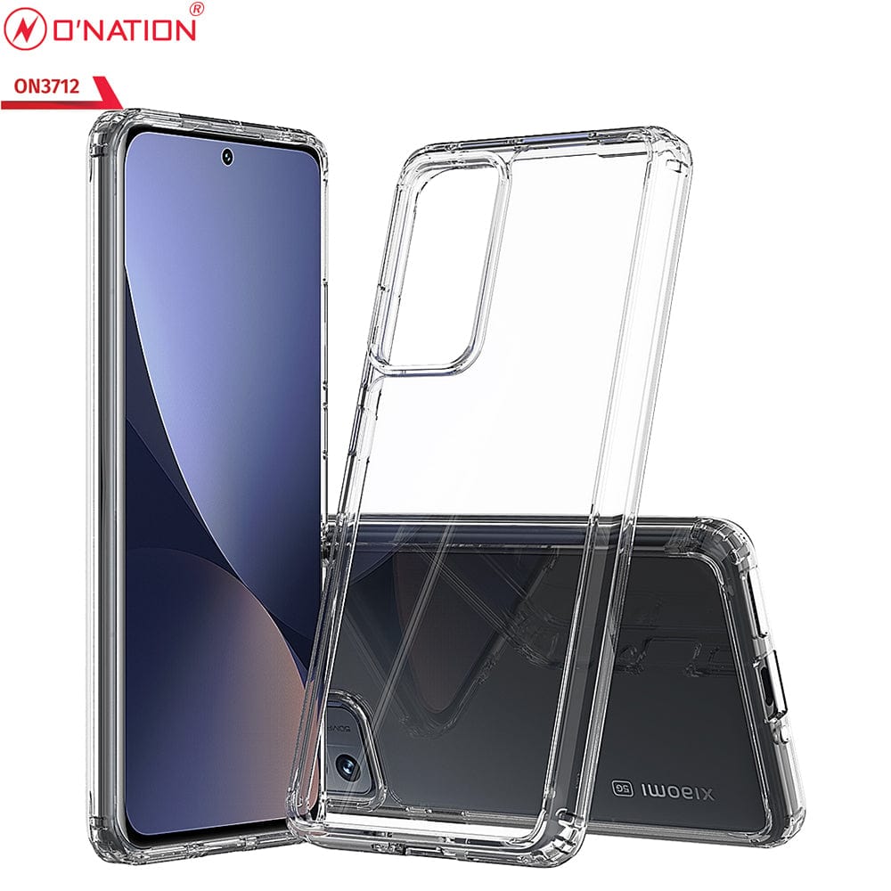 Transparent Back Cover For MI 12 Anti Yellow Cover ( Mobile Cover ) Silicone Phone Cases Price in Bangladesh - Mobile.com.bd